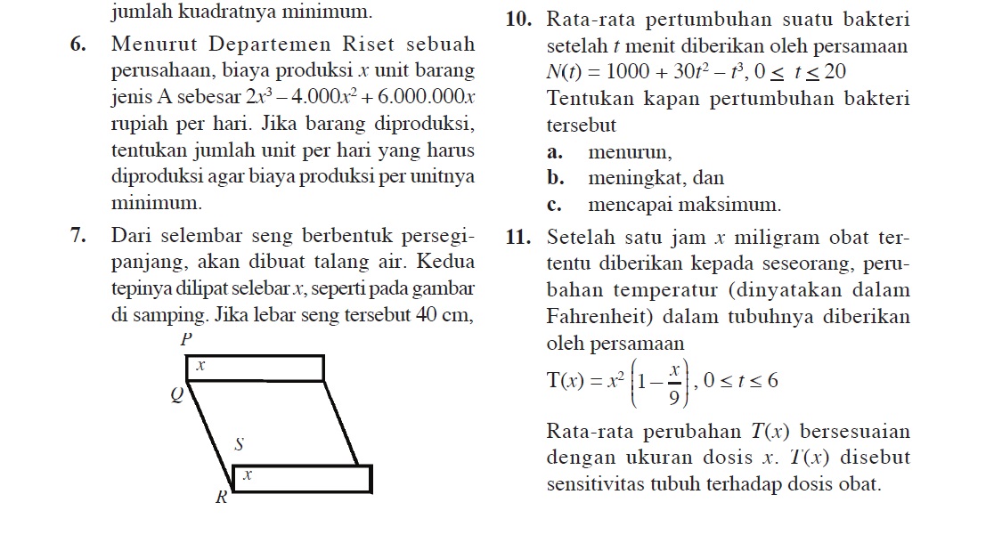 Soal Dan Pembahasan Aplikasi Turunan Fungsi Trigonometri Pdf - Mobile