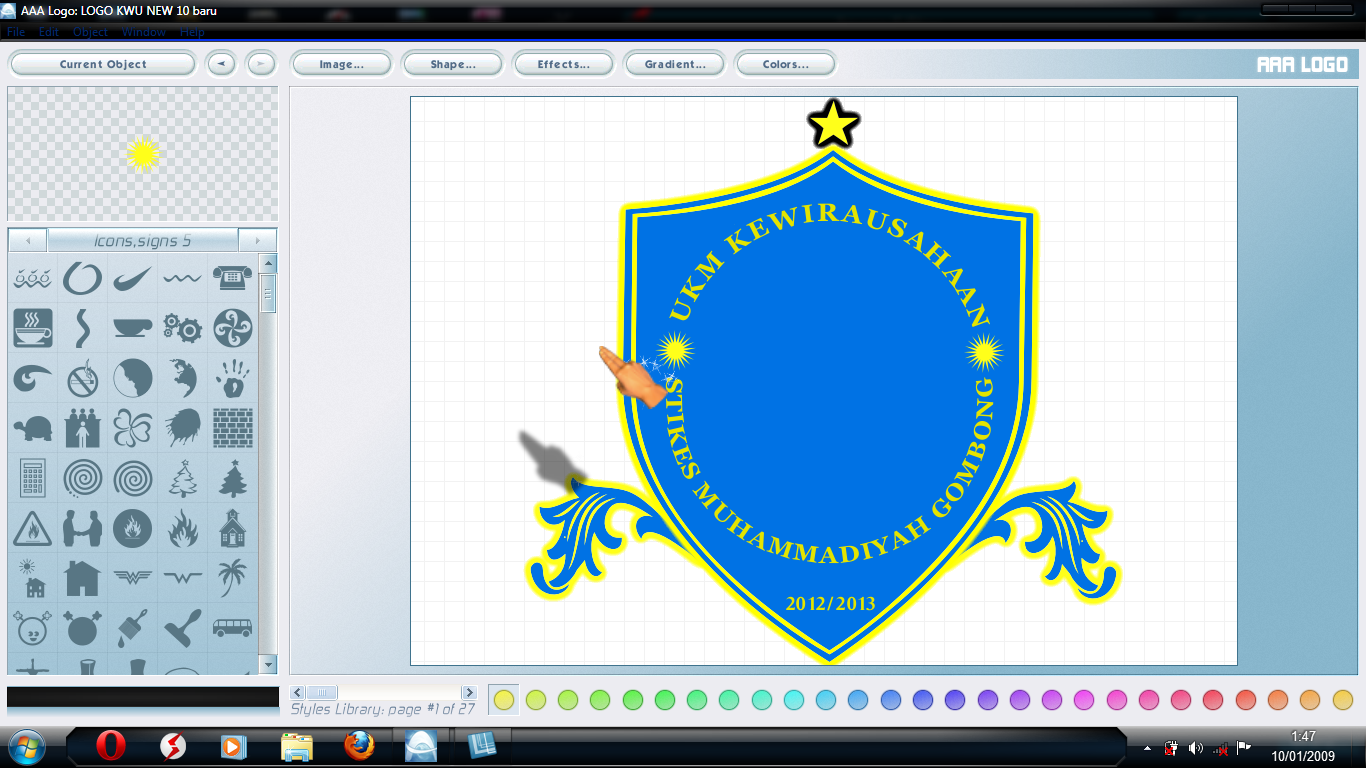 Cara Membuat LOGO Tanpa CorelDraw | Tips Trik Rahasia