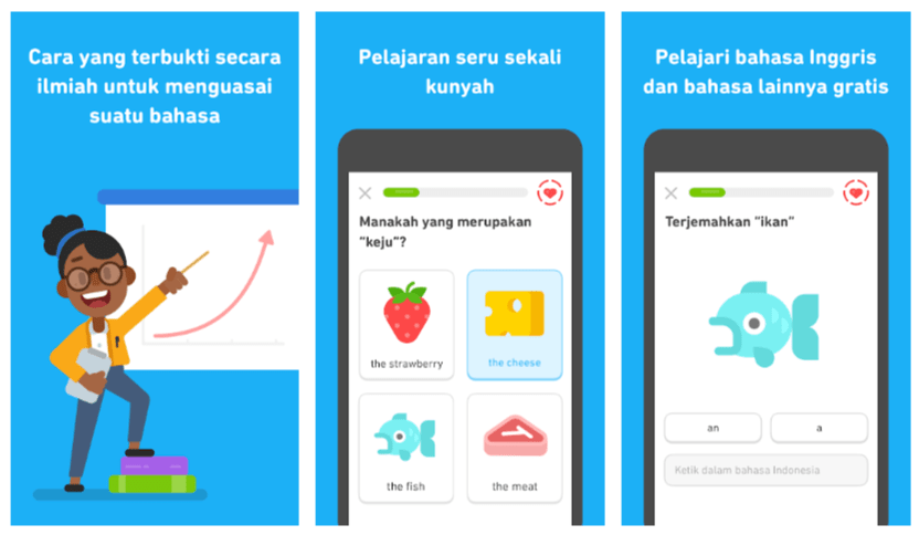 12 Aplikasi Belajar Bahasa Inggris Gratis untuk Pemula