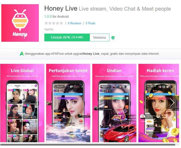 Mengenal Aplikasi Honey Live & Cara Menggunakannya