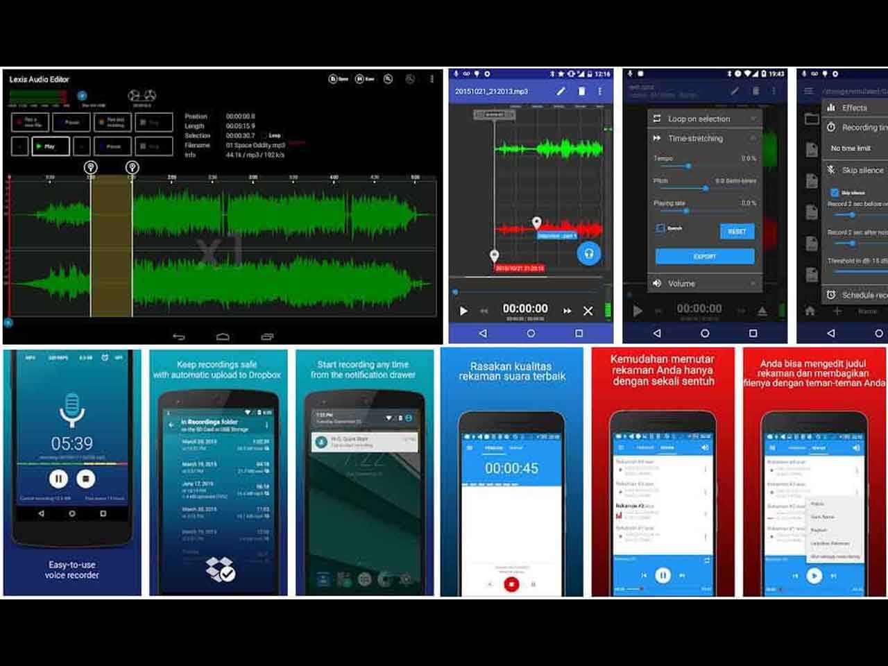 15 Aplikasi Perekam Suara Terbaik Paling Jernih untuk Android