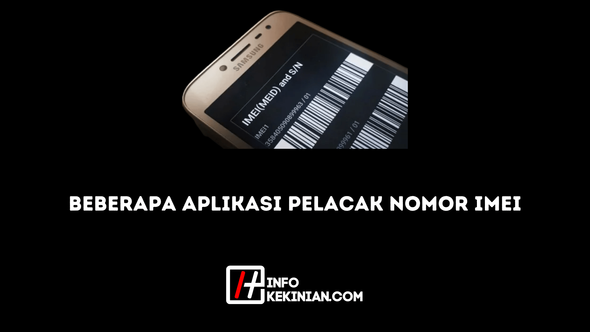 Aplikasi Pelacak Nomor IMEI Hp