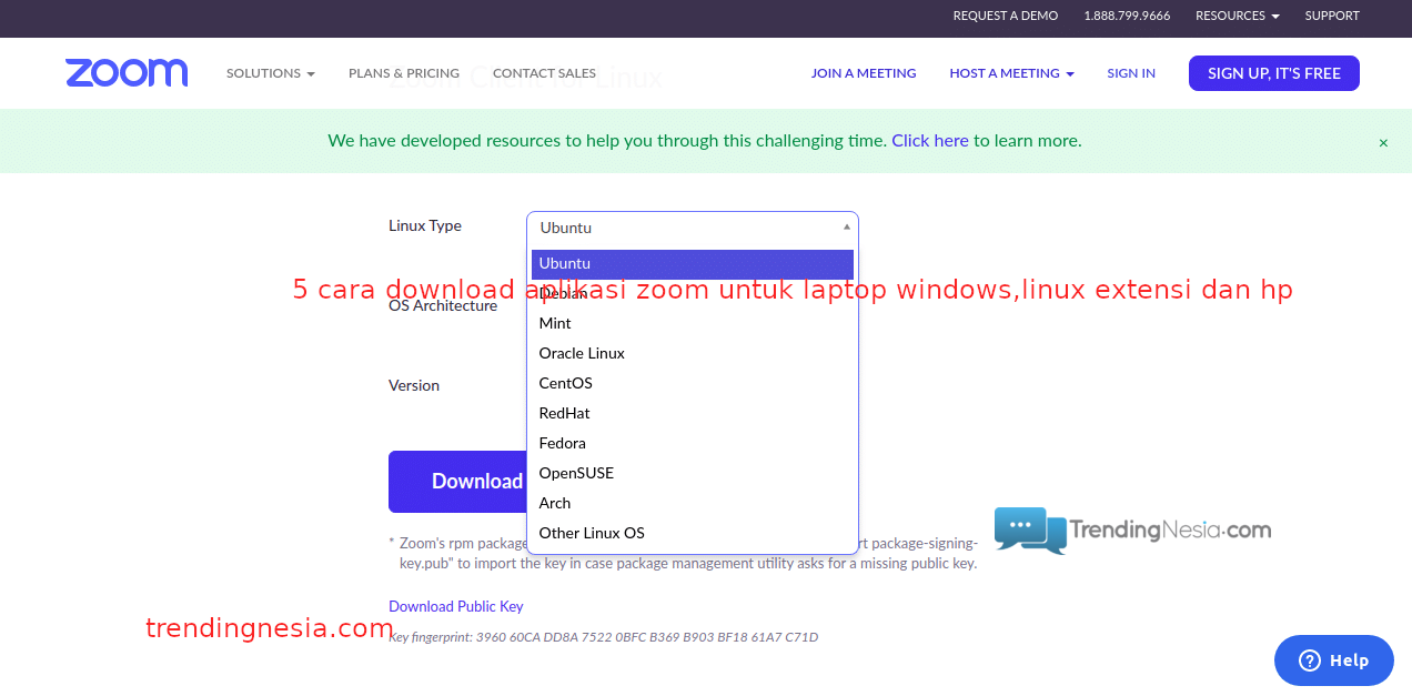 5 Cara Download Aplikasi Zoom Untuk Laptop Windows,linux,extensi Dan Hp