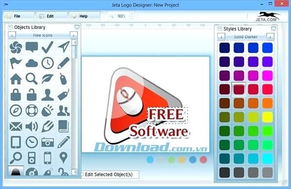 Jeta Logo Designer FREE - Software for Design Quality Logo