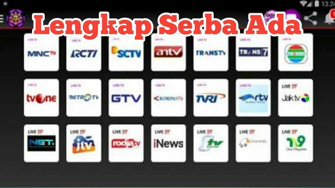 Aplikasi TV Terlengkap Untuk Kalian - YouTube