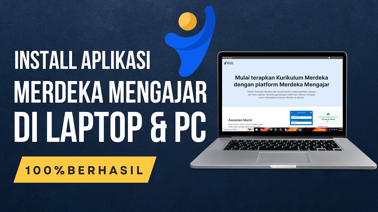 CARA DOWNLOAD APLIKASI MERDEKA MENGAJAR DI LAPTOP DAN PC SAMPAI SUKSES