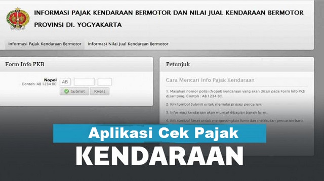 5 Aplikasi Cek Pajak Kendaraan 2021 - Cara1001