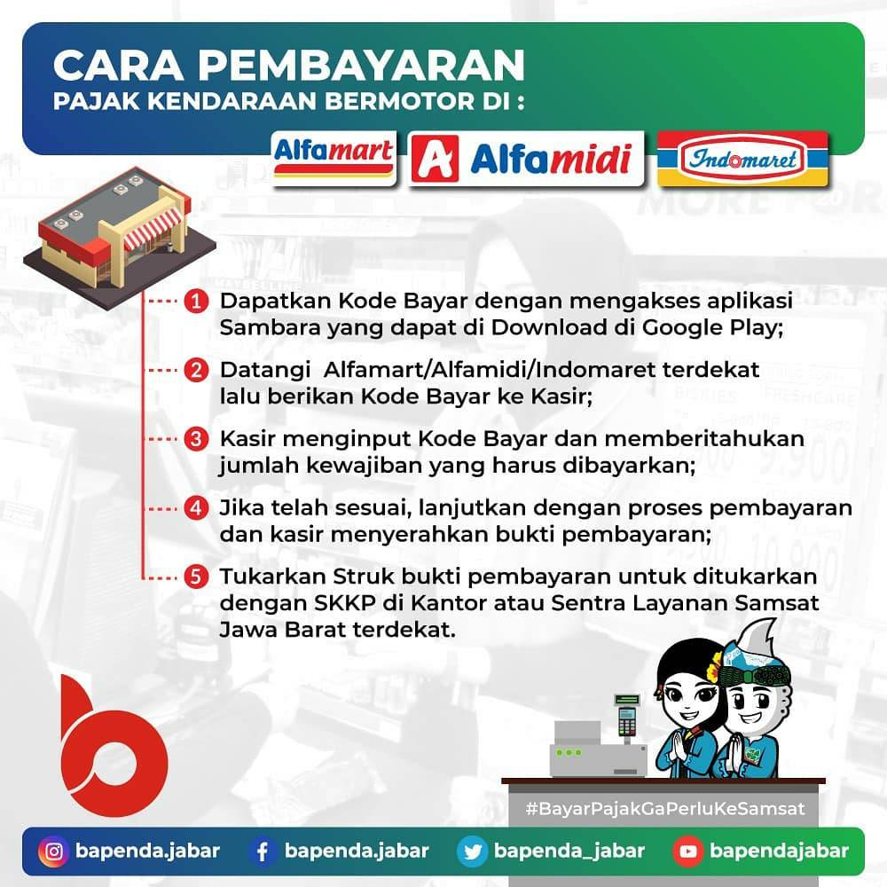 Aplikasi Pembayaran Pajak Motor - Ngadidik Shop