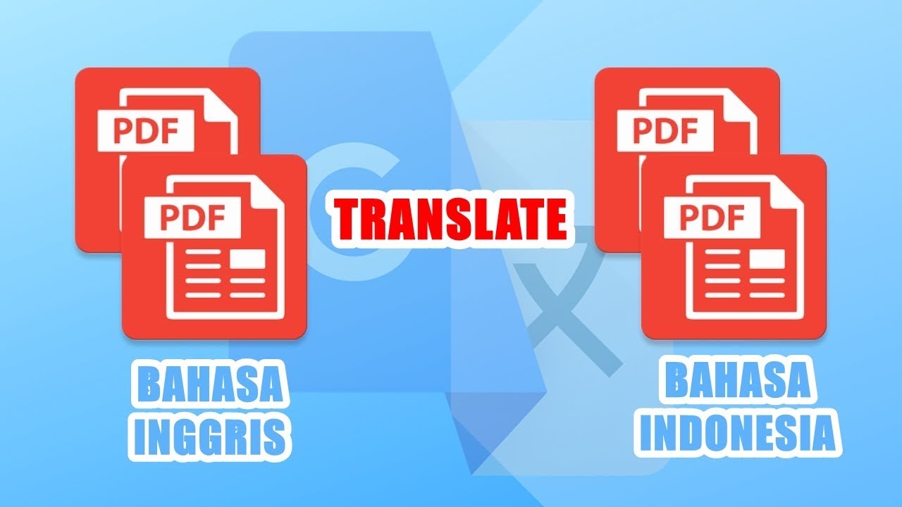 Cara Translate PDF Inggris ke Indonesia - YouTube