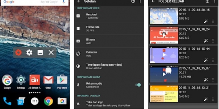 FULL HD! Inilah 4 Aplikasi Rekam Layar Hp Terbaik 2021 - Duniamasa